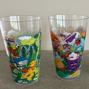 Brand New Bundle of 2 McDonald’s Collector’s Cups Beanie Babies Grimace